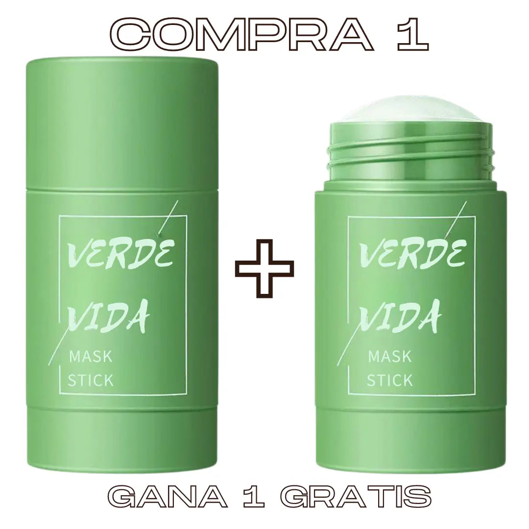 VerdeVida™ Mascarilla de Té Verde - Compra 1 y Lleva 2